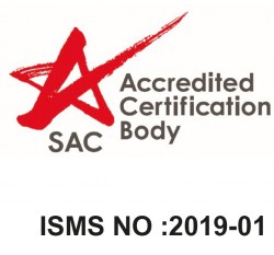 SAC Accredited Certification Body — ISMS NO: 2019-01